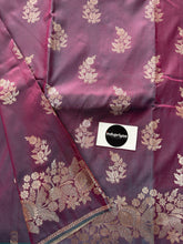 Indupriyaa Grey Nd Rama Dual Tone  Handloom Soft Silk Saree With Rich Pallu